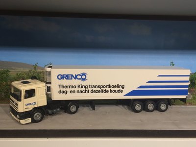 Tekno Tekno DAF 95 GRENCO with refrigerated trailer