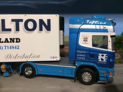 Tekno Tekno Scania R Topline with refrigerated trailer P&C Hamilton