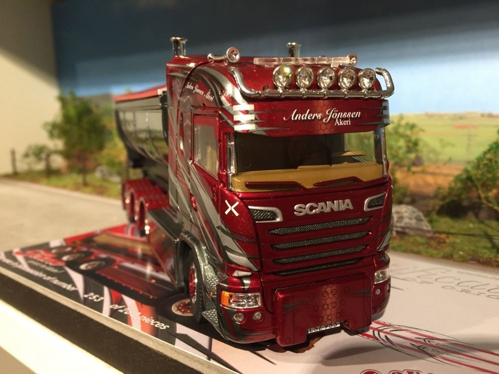 Tekno Tekno Scania streamline highline with container Anders Jonsson Sweden