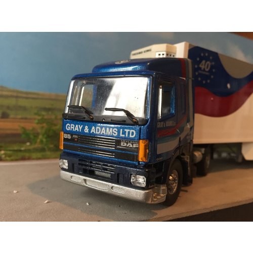 Tekno Tekno Leyland / DAF85 met koeloplegger Gray & Adams Ltd.