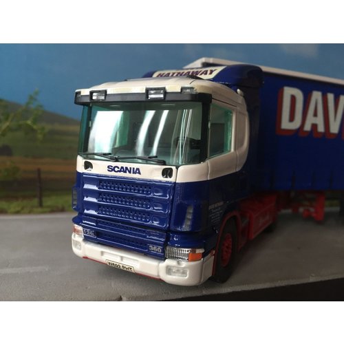 Tekno Tekno Scania 124L/400 with curtain sided trailer David Hathaway UK