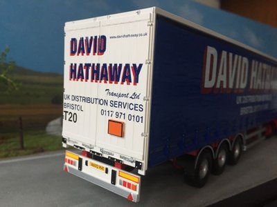 Tekno Tekno Scania 124L/400 with curtain sided trailer David Hathaway UK