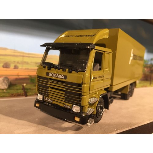 Tekno Tekno Scania 143M/ 450 6x2 bakwagen Intexo Schiphol Tekno Tekno Scania 143M/ 450 6x2 bakwagen Intexo Schiphol