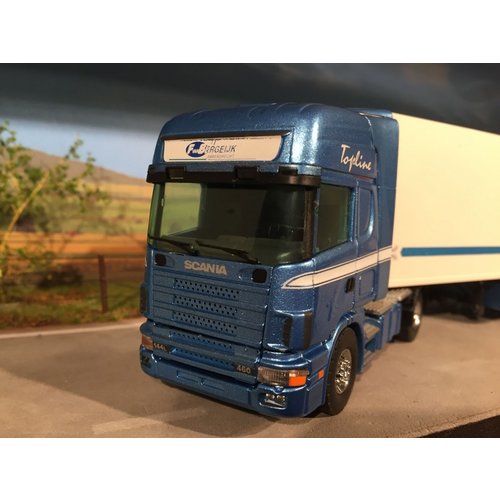 Tekno Tekno Scania 144L/ 460 met koeloplegger F. van Bergeijk Tekno Tekno Scania 144L/ 460 met koeloplegger F. van Bergeijk