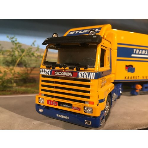 Tekno Tekno Scania 113M - 380 streamliner with refrigerated trailer Sturm