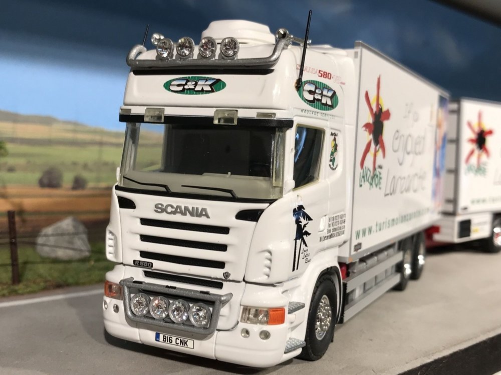 Tekno Tekno Scania R580 box truck combi C&K Haulow UK