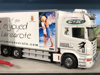 Tekno Tekno Scania R580 box truck combi C&K Haulow UK