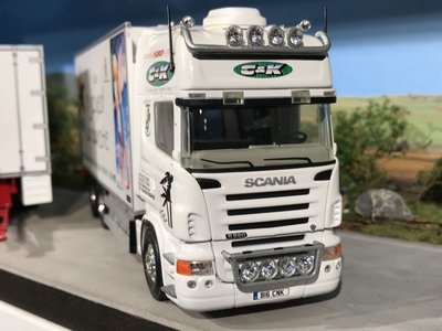 Tekno Tekno Scania R580 box truck combi C&K Haulow UK