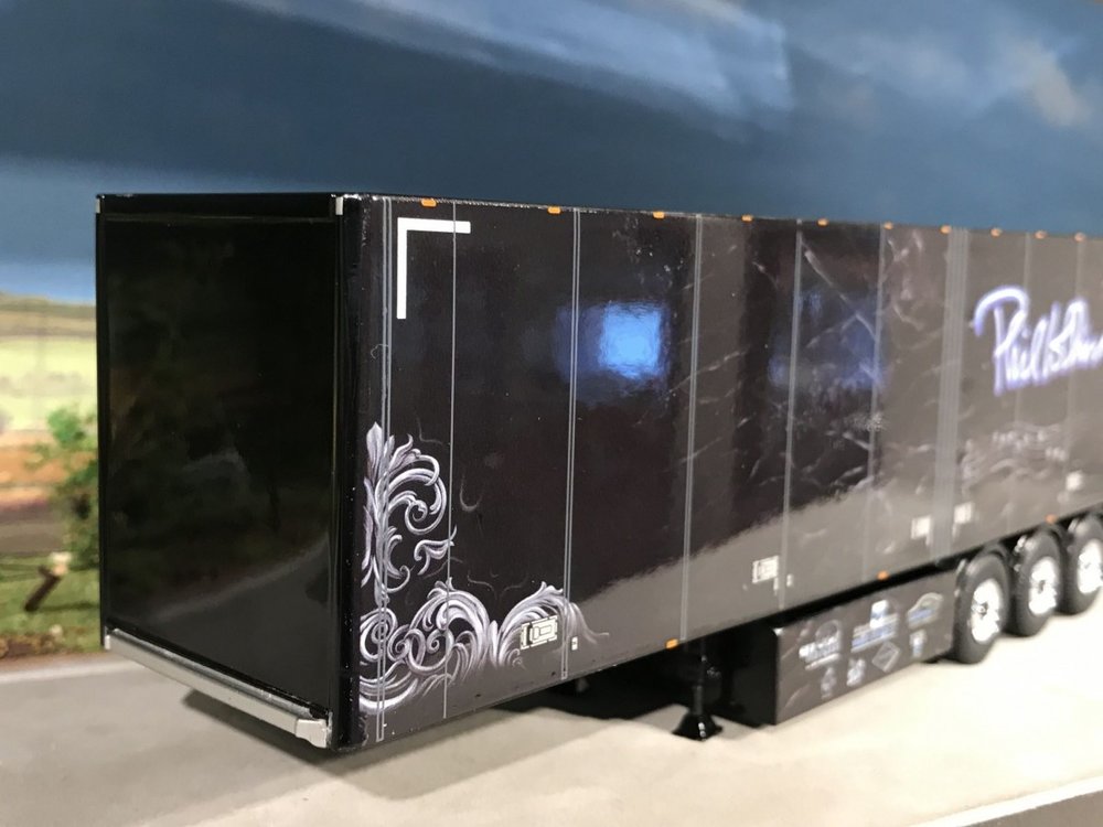 Tekno Tekno loose closed trailer Fleischmann "Phil Collins"