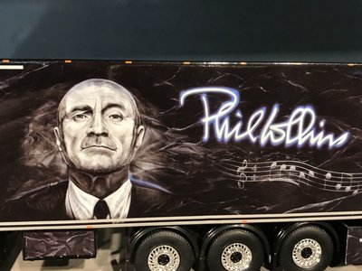 Tekno Tekno loose closed trailer Fleischmann "Phil Collins"