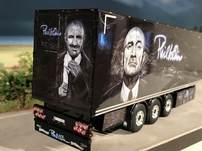 Tekno Tekno loose closed trailer Fleischmann "Phil Collins"