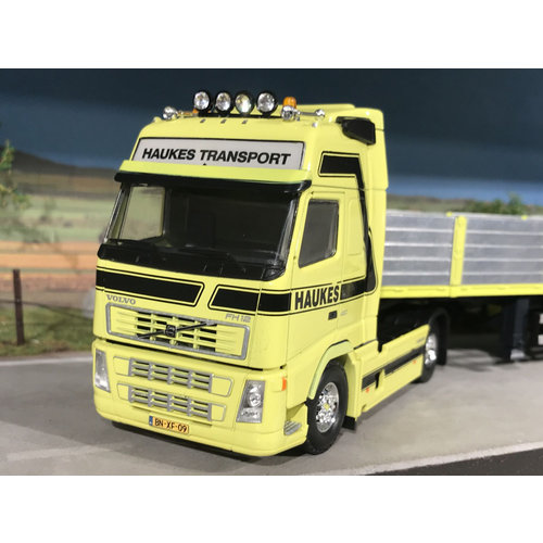 Tekno Tekno Volvo FH12 globetrotter XL met 3-as stenenoplegger Haukes Bemmel Tekno Tekno Volvo FH12 globetrotter XL met 3-as stenenoplegger Haukes Bemmel
