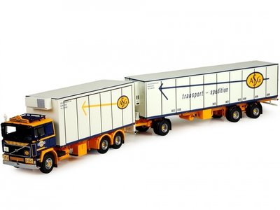 Tekno Tekno Volvo F12 LZV combinatie ASG Sweden