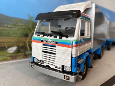 Tekno Tekno Scania 143M LZV combination Nordisk Transport