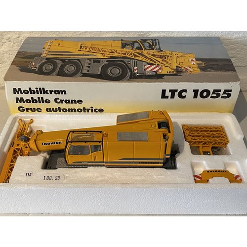 Conrad Modelle Conrad Liebherr LTC1055 mobil crane Conrad Modelle Conrad Liebherr LTC1055 mobil crane