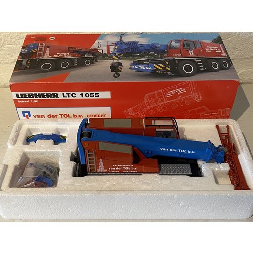 Conrad Modelle Conrad Liebherr LTC1055 mobil crane van der Tol Conrad Modelle Conrad Liebherr LTC1055 mobil crane van der Tol