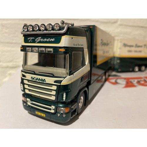 Tekno Tekno R580 Topline box truck combi T. Groen