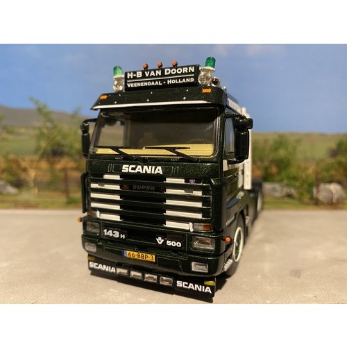 WSI WSI Scania 143H streamliner 6x2 H-B van Doorn WSI WSI Scania 143H streamliner 6x2 H-B van Doorn