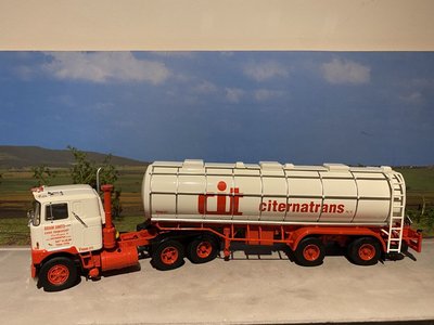 Tekno Tekno Mack F700 with 2-axle ATT tank trailer Bram Smits