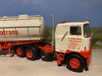 Tekno Tekno Mack F700 with 2-axle ATT tank trailer Bram Smits