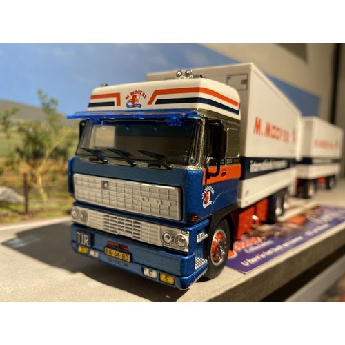 Tekno Tekno DAF 3300 Spacecab motorwagen met schamelaanhanger M. Mooy Tekno Tekno DAF 3300 Spacecab motorwagen met schamelaanhanger M. Mooy