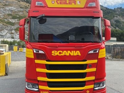 Tekno Tekno Scania Next Gen R-serie Highline curtainside combination Seiler Transporte