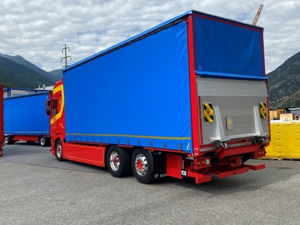 Tekno Tekno Scania Next Gen R-serie Highline curtainside combination Seiler Transporte