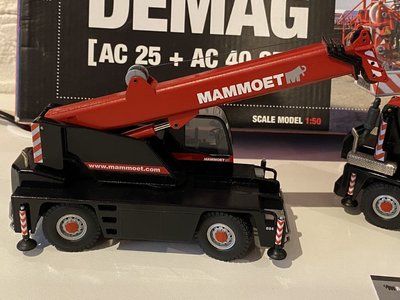 Mammoet store Conrad Demag AC25 + AC40 set Mammoet