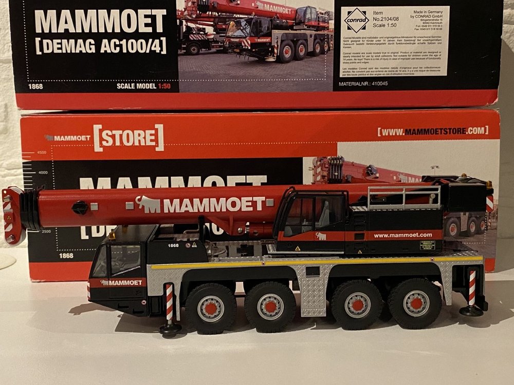 Mammoet store Conrad Demag AC100/4 Mobilcrane Mammoet