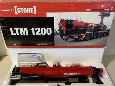 Mammoet store Conrad Liebherr LTM 1200 Mobil crane Mammoet