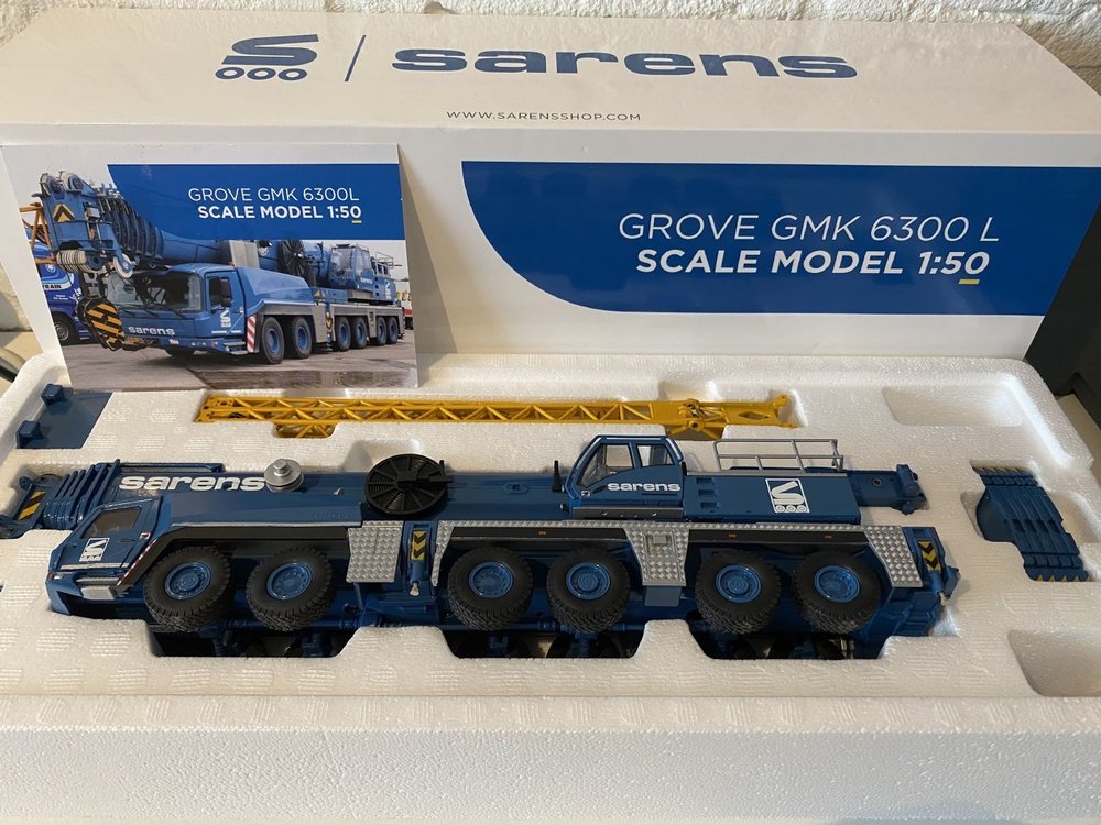 Sarens store Conrad Grove GMK 6300L Mobile kraan Sarens