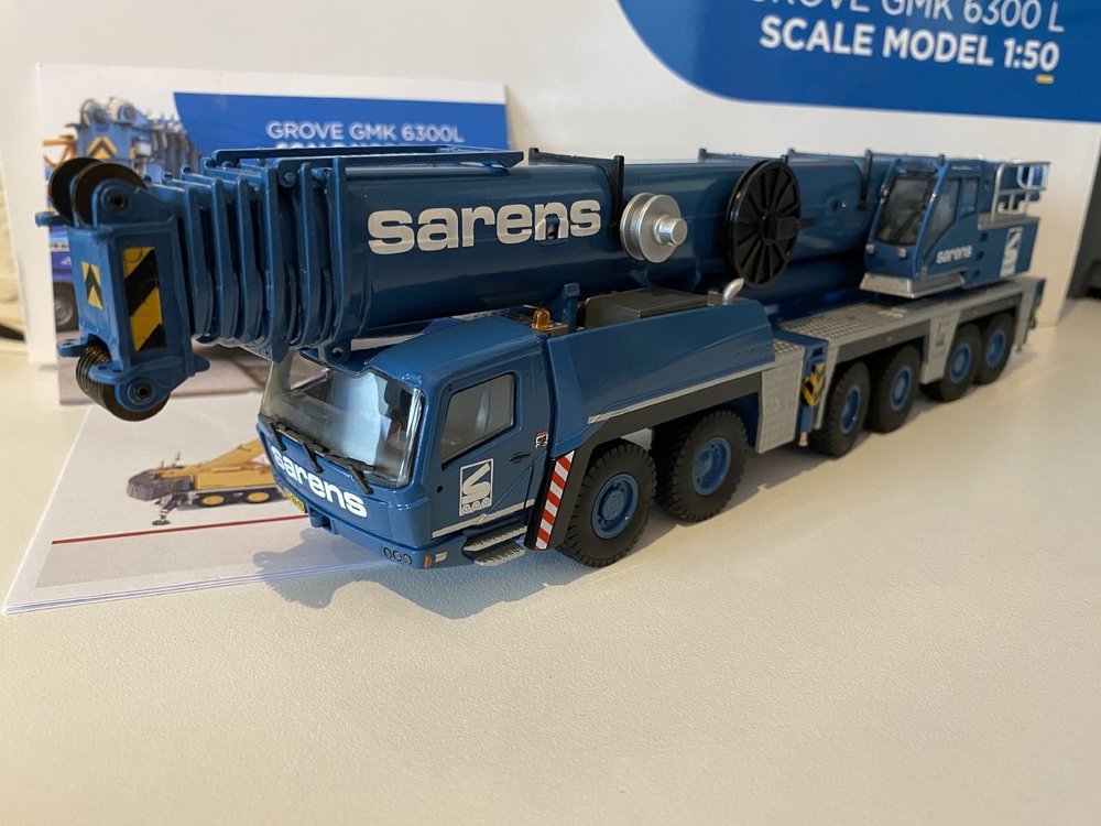 Sarens store Conrad Grove GMK 6300L Mobil crane Sarens