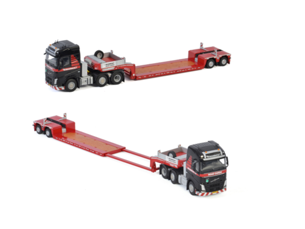 Mammoet store WSI  Volvo FH04 6x2 with 2 axle euro lowloader Mammoet