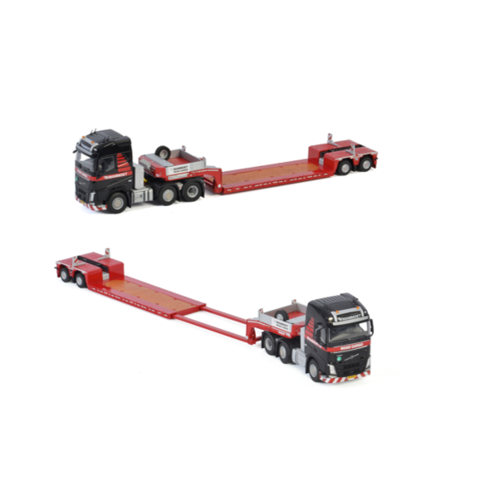 Mammoet store WSI Volvo FH04 6x2 met 2 assige euro lowloader Mammoet Mammoet store WSI Volvo FH04 6x2 met 2 assige euro lowloader Mammoet