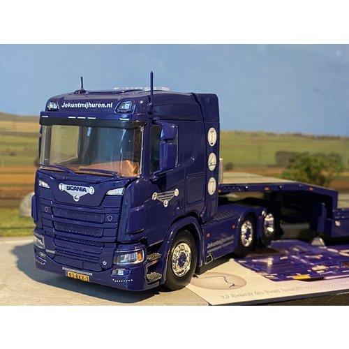 Tekno Tekno Scania Next gen met 3-axle lowloader Cluistra  aanhangwagens