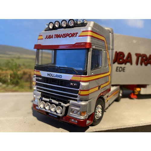 Tekno Tekno DAF 95XF Super Space Cab 4x2 with box trailer Juba Transport Tekno Tekno DAF 95XF Super Space Cab 4x2 with box trailer Juba Transport