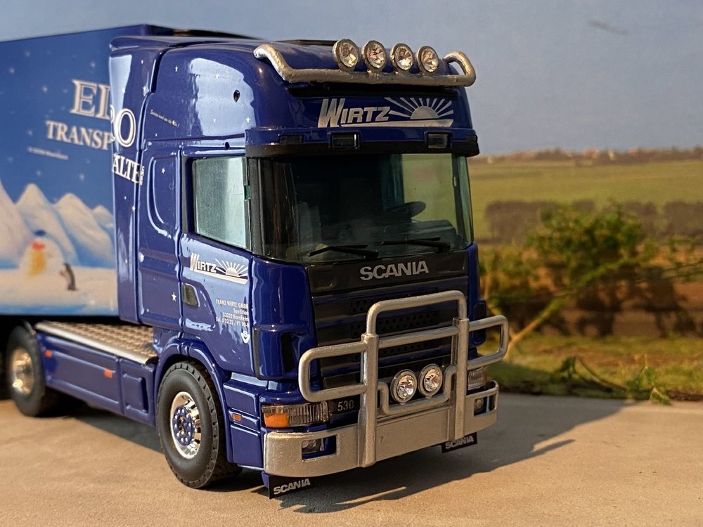 Tekno Tekno Scania 144/530 met koeloplegger Wirtz