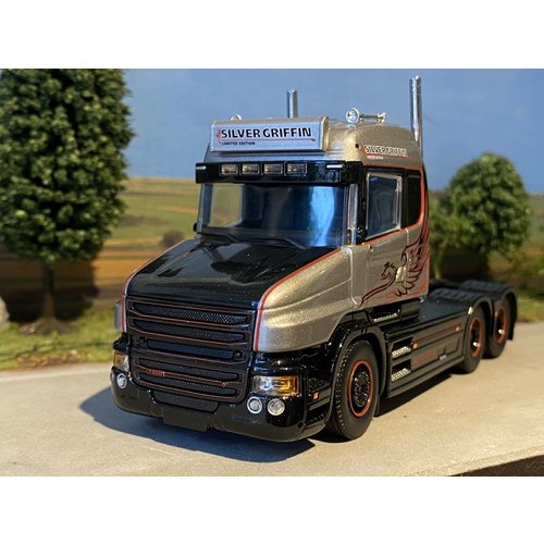Tekno Tekno Scania Torpedo Highline 6x2 single truck Silver Griffin Tekno Tekno Scania Torpedo Highline 6x2 single truck Silver Griffin