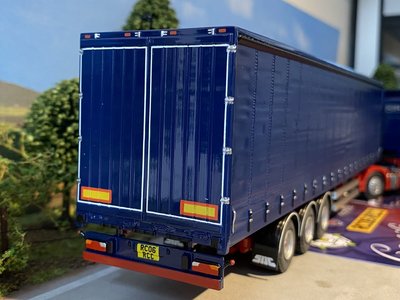 Tekno Tekno Scania R-serie Topline with curtainside trailer R&C Cooper