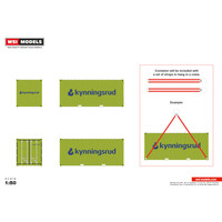 WSI  20ft. container with lifting straps Kynningsrud