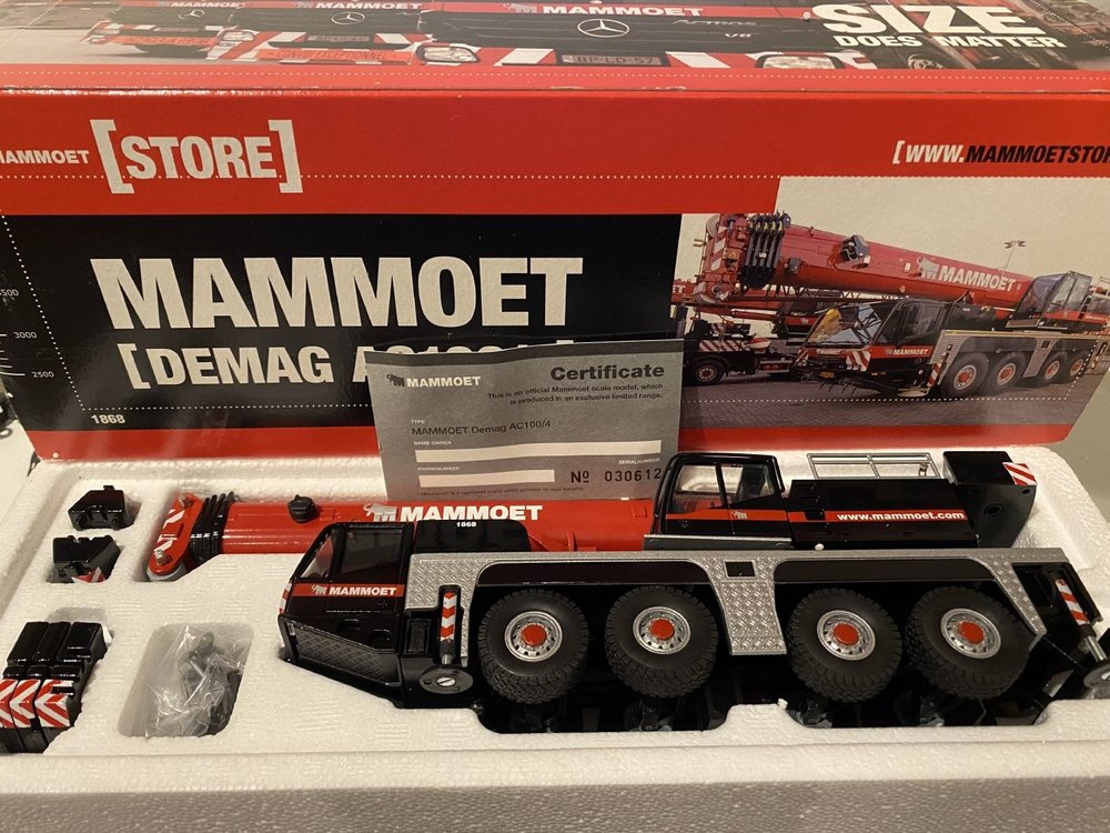 Mammoet store Conrad Demag AC100/4 Mobilcrane Mammoet