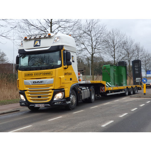 WSI WSI DAF XF SSC 4x2 met 3-assige semi dieplader Aertssen WSI WSI DAF XF SSC 4x2 met 3-assige semi dieplader Aertssen
