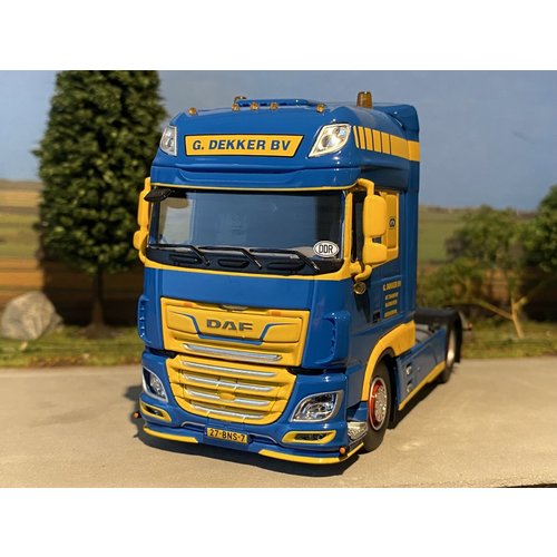 Tekno Tekno DAF XF Euro 6 Super Space Cab trekker G. Dekker Tekno Tekno DAF XF Euro 6 Super Space Cab trekker G. Dekker