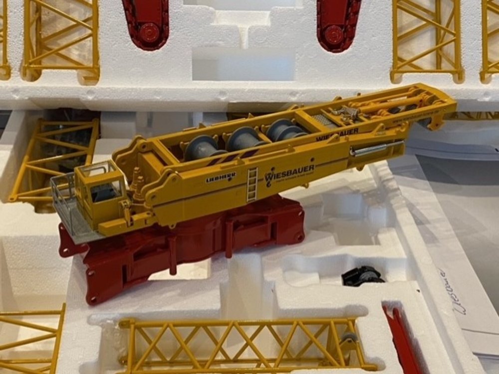 Conrad Modelle Conrad Liebherr LR1750 crawler crane Wiesbauer