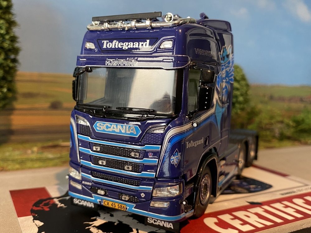 WSI WSI Scania R Highline 6x2 Toftegaard