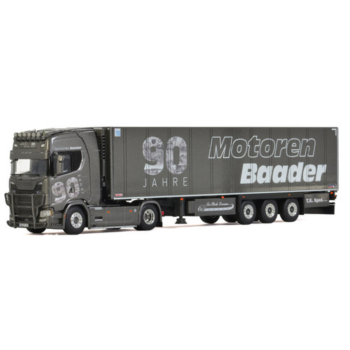 WSI WSI Scania S Highline 4x2 met 3-assige koeloplegger Motoren Baader GmbH WSI WSI Scania S Highline 4x2 met 3-assige koeloplegger Motoren Baader GmbH