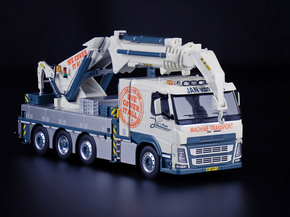 IMC IMC Volvo FM500 with 200 tons Erkin crane Jan van Dam Machine transport