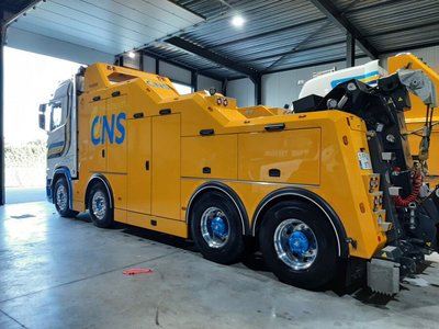 WSI WSI Scania S Normal 8x4 Falkom CNS Takeldienst