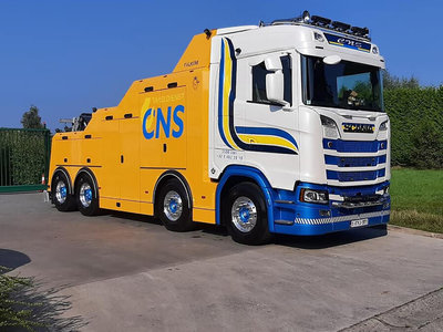 WSI WSI Scania S Normal 8x4 Falkom CNS Takeldienst