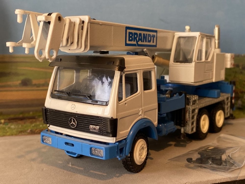 Conrad Modelle Conrad Liebherr LTF 1030-3 telescopic truck crane BRANDT